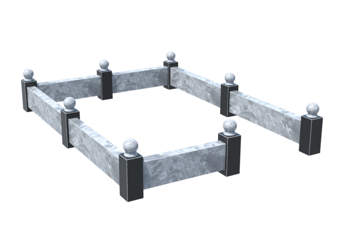 Цоколи на могилу в Туле | Цоколь на могилу №0031