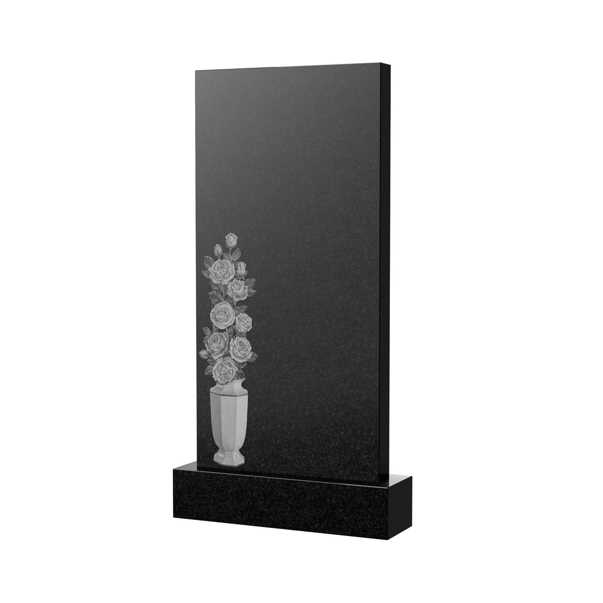 Гравировка на памятник в Туле | Художественное оформление на гранитную стелу, рисунок ВХО-058