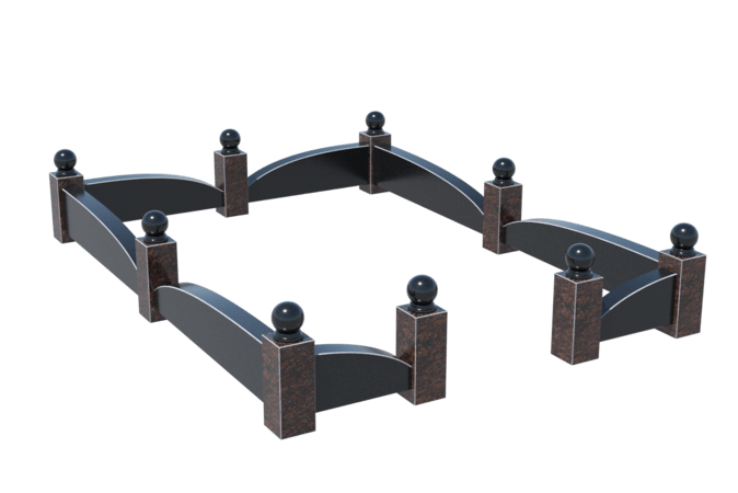 Цоколи на могилу в Туле | Цоколь на могилу №0044