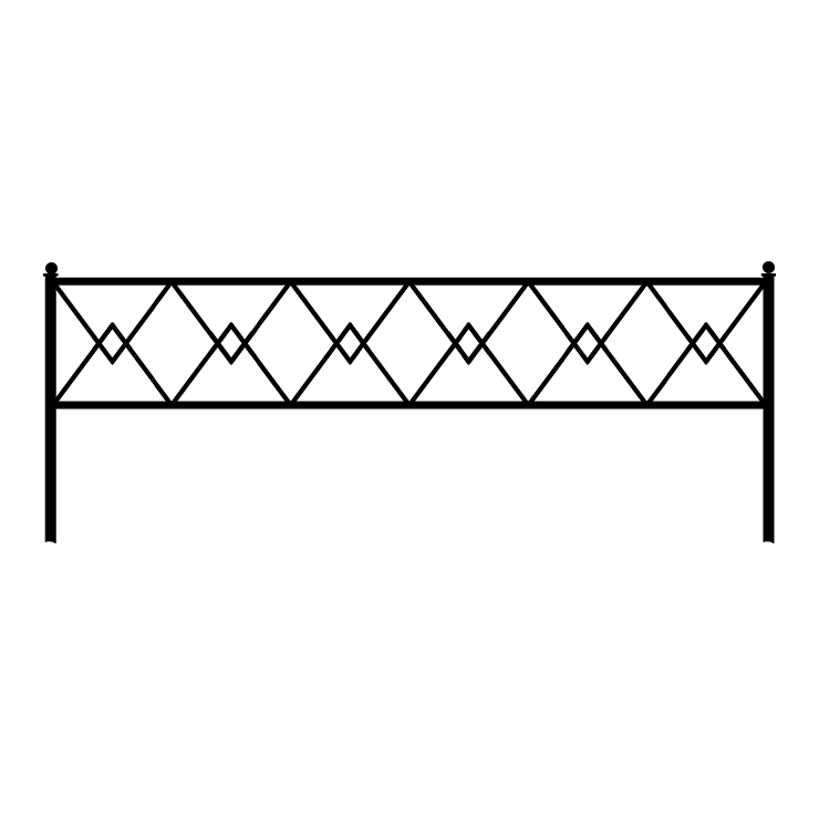 Кованые изделия в Туле | Кованая оградка ОГ.002