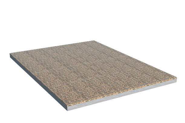 Площадки на могилу в Туле | Площадка с облицовкой Южно-Султаевским гранитом