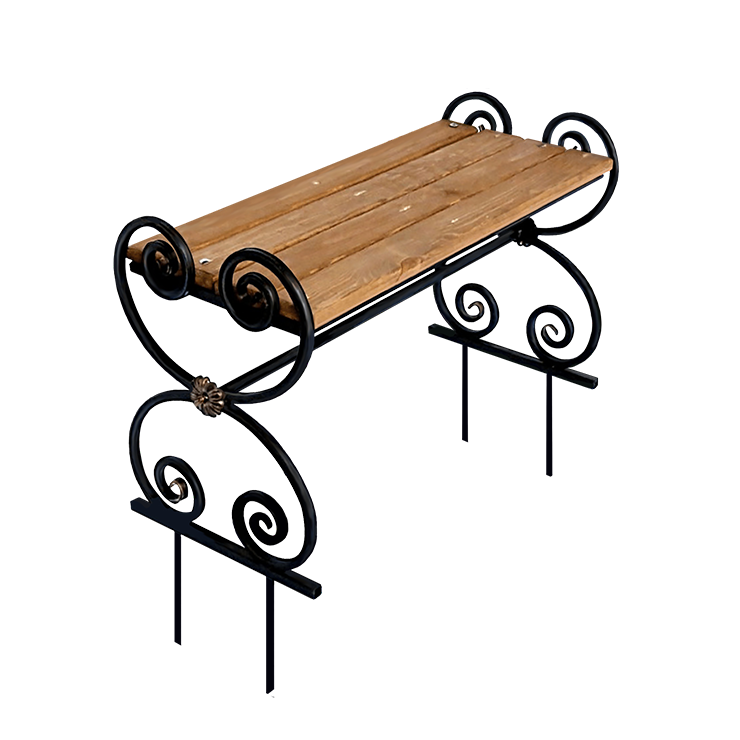 Кованые изделия в Туле | Кованая скамейка СТ.001