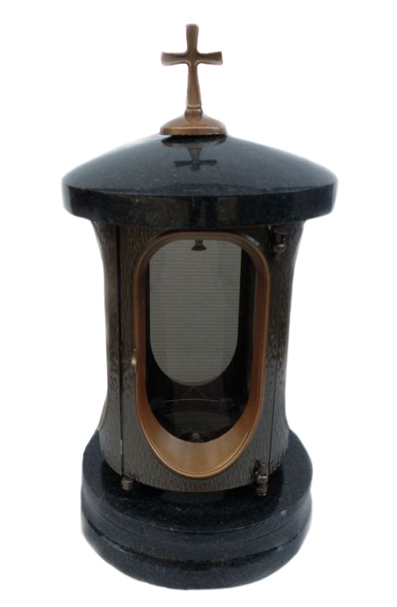 Лампадки из камня на могилу в Туле | Лампадка из гранита Габбро