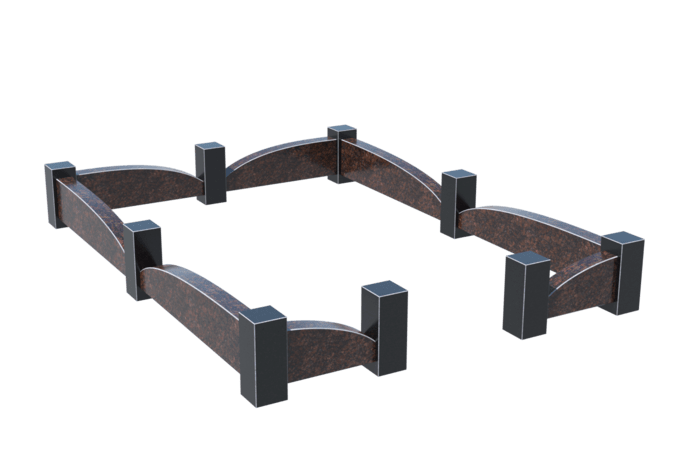 Цоколи на могилу в Туле | Цоколь на могилу №0042