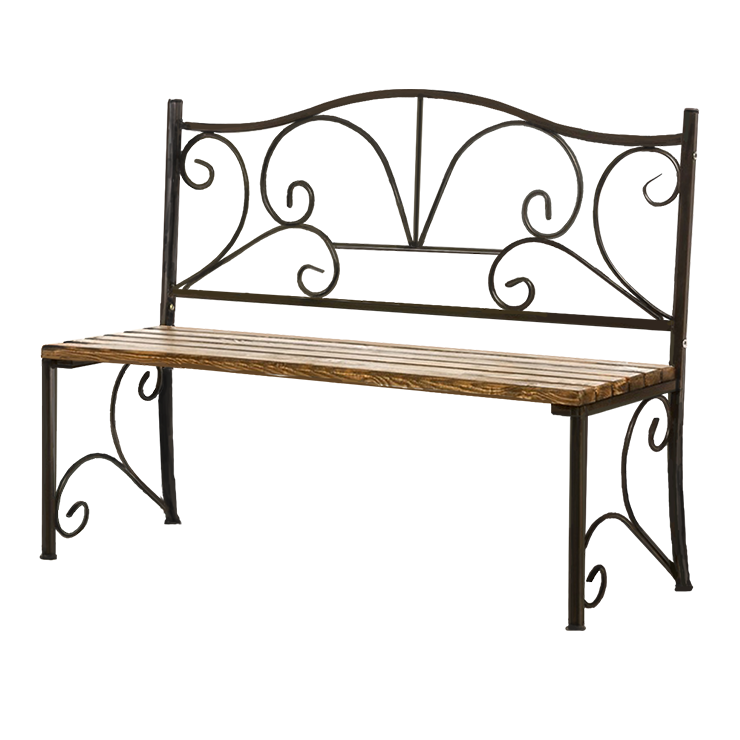Кованые изделия в Туле | Кованая скамейка СТ.004