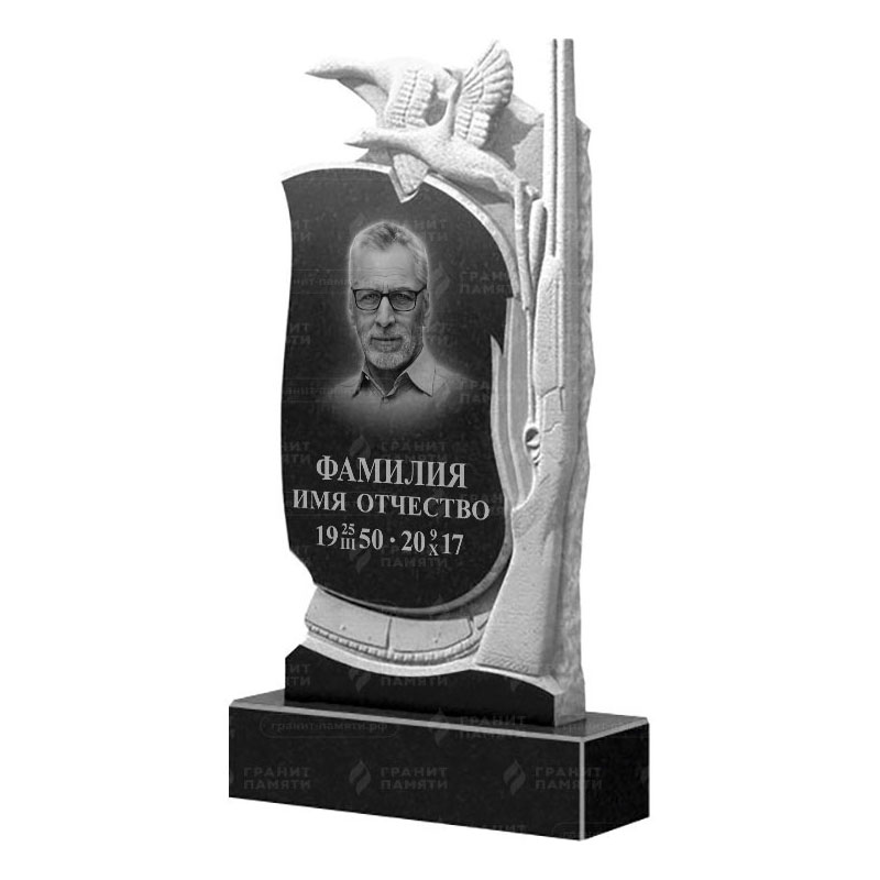 Памятники из гранита резные в Туле | Гранитный памятник ФГ-122