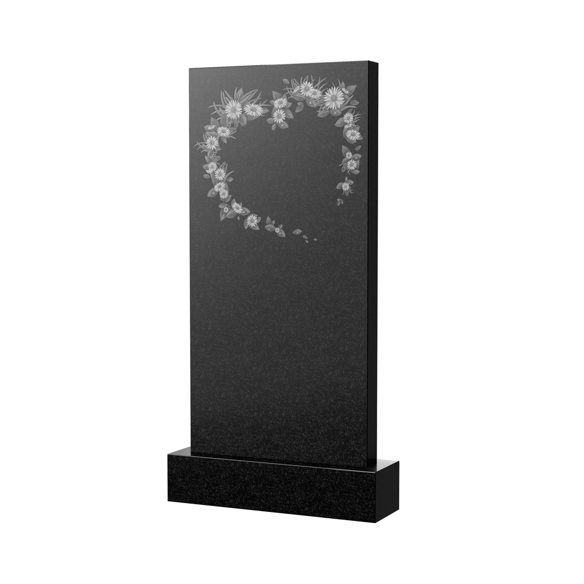 Гравировка на памятник в Туле | Художественное оформление на гранитную стелу, рисунок ВХО-060