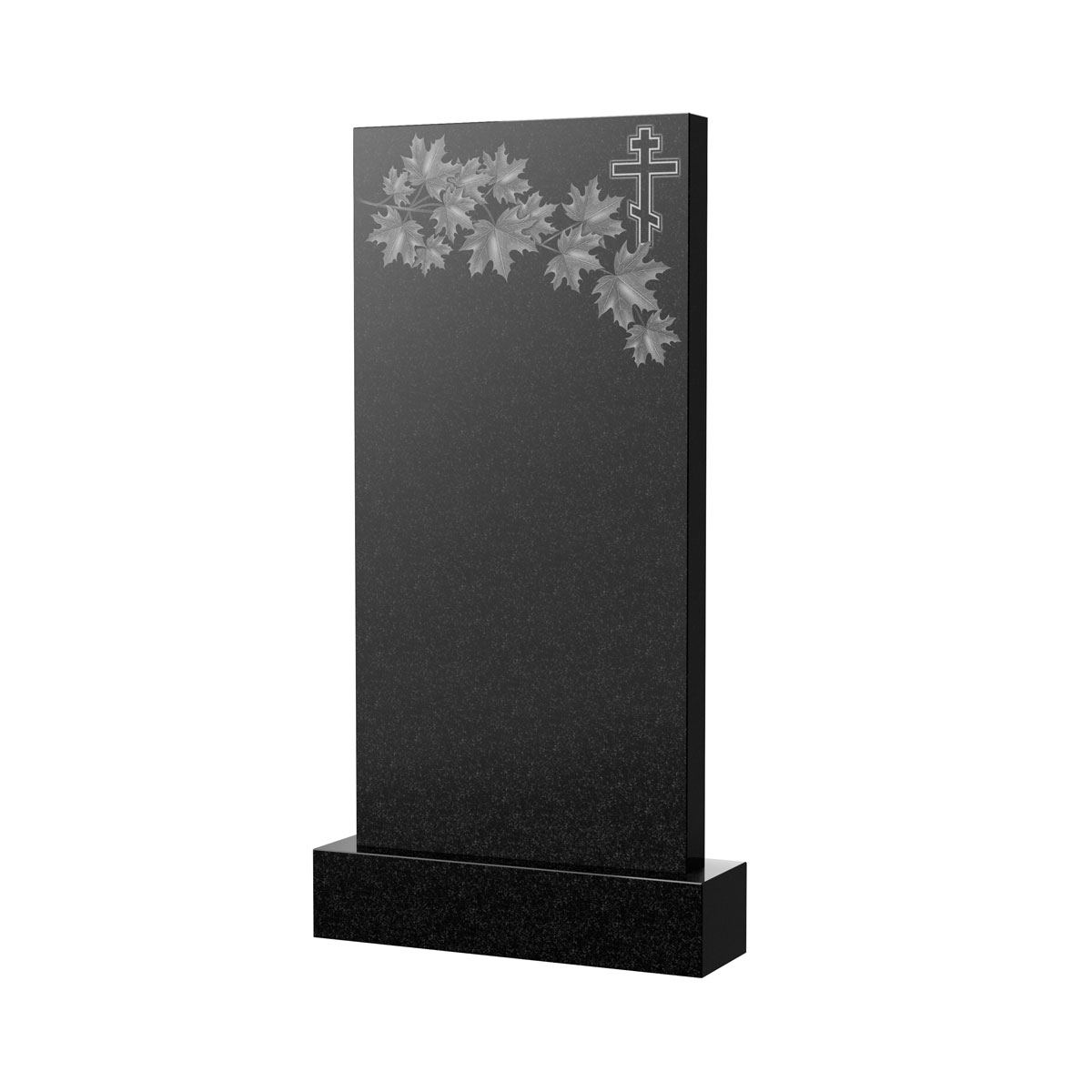 Гравировка на памятник в Туле | Художественное оформление на гранитную стелу, рисунок ВХО-031