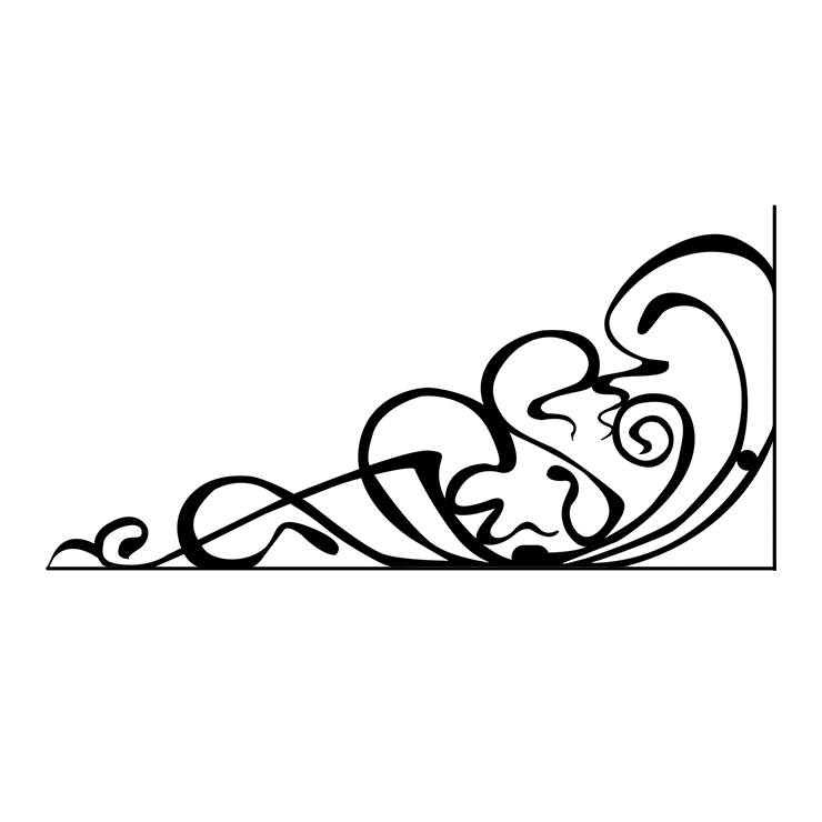 Кованые изделия в Туле | Кованый уголок УГ.005