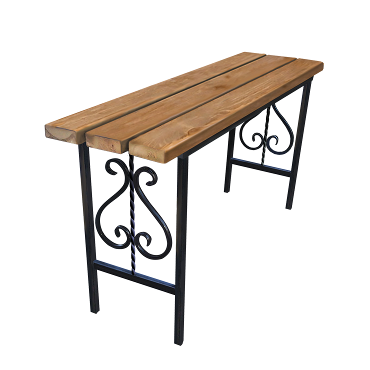 Кованые изделия в Туле | Кованая скамейка СТ.003