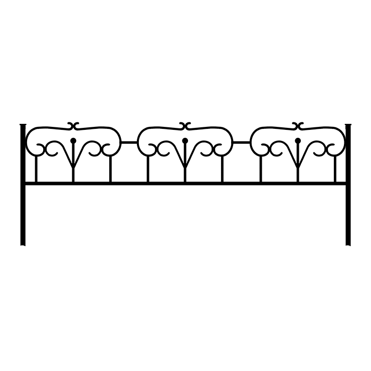 Металлические оградки, столы, скамейки в Туле | Оградка №2