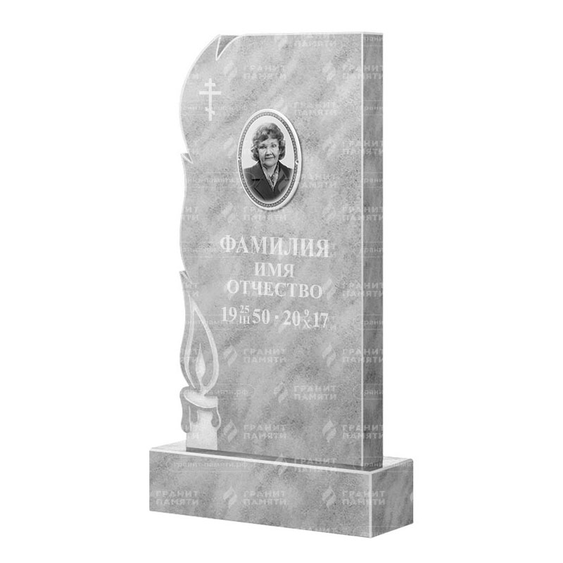 Памятники из мрамора в Туле | Мраморный памятник ФМ-106