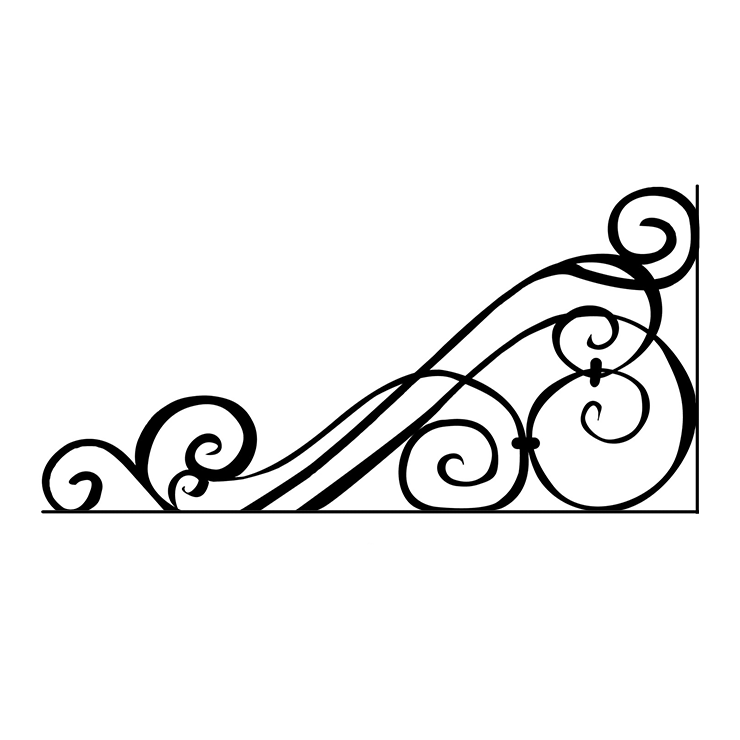 Кованые изделия в Туле | Кованый уголок УГ.006