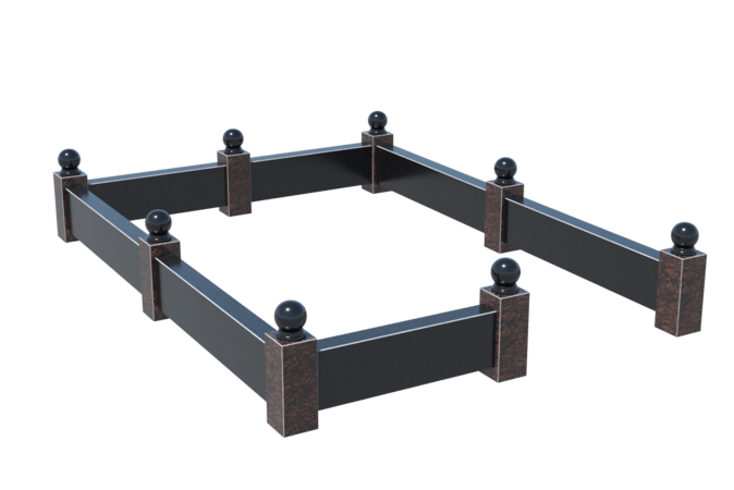 Цоколи на могилу в Туле | Цоколь на могилу №0035