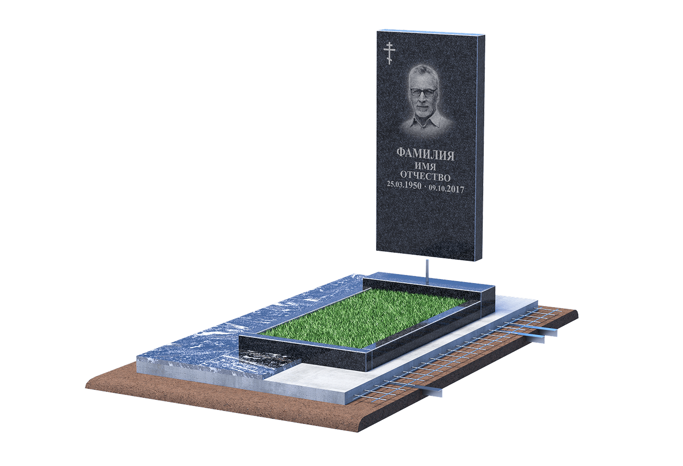 Установка памятника в Туле