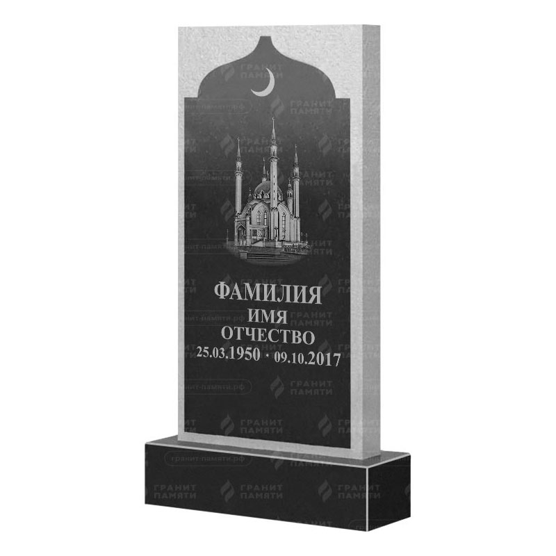 Мусульманские памятники на могилу в Туле | Гранитный памятник ФГ-167