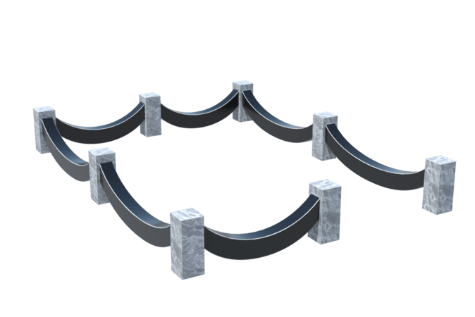 Цоколи на могилу в Туле | Цоколь на могилу №0023