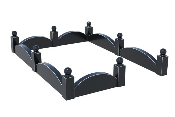 Цоколи на могилу в Туле | Цоколь на могилу №0002