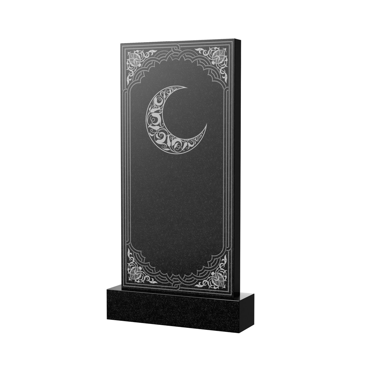 Гравировка на памятник в Туле | Художественное оформление на гранитную стелу, рисунок ВХО-041