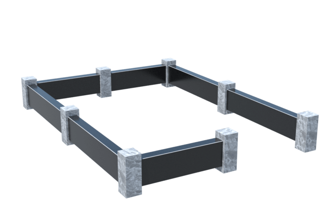 Цоколи на могилу в Туле | Цоколь на могилу №0032