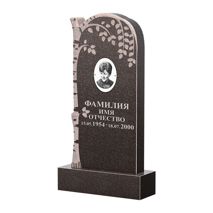 Гранитные памятники в Туле | Памятник из гранита Карел Brown ФГЦ-091