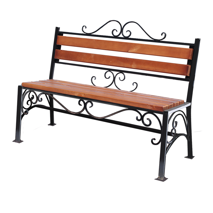 Кованые изделия в Туле | Кованая скамейка СТ.006