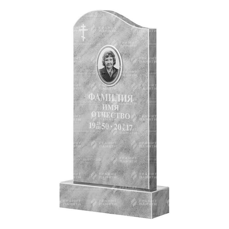 Бюджетные памятники в Туле | Мраморный памятник ФМ-030