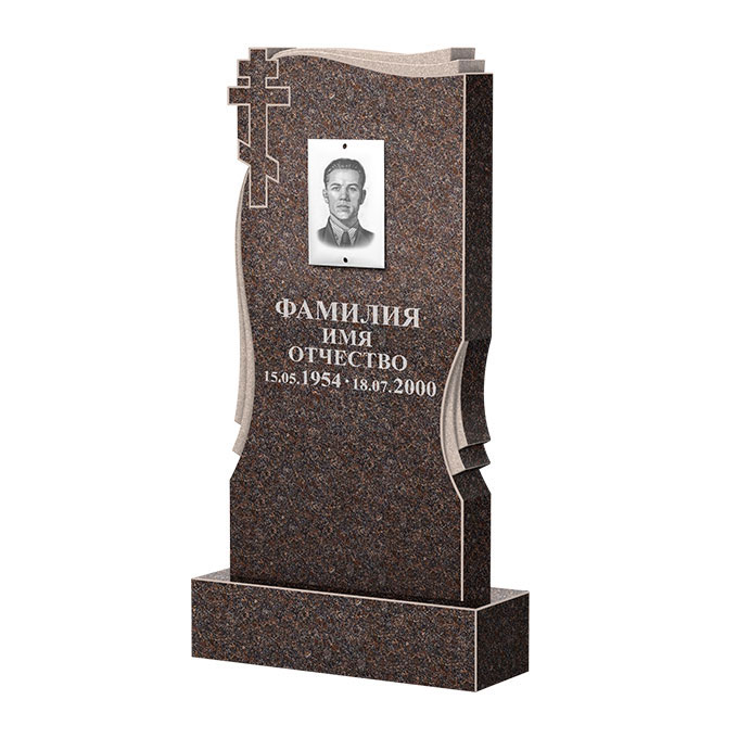 Гранитные памятники в Туле | Памятник из гранита Карел Brown ФГЦ-185