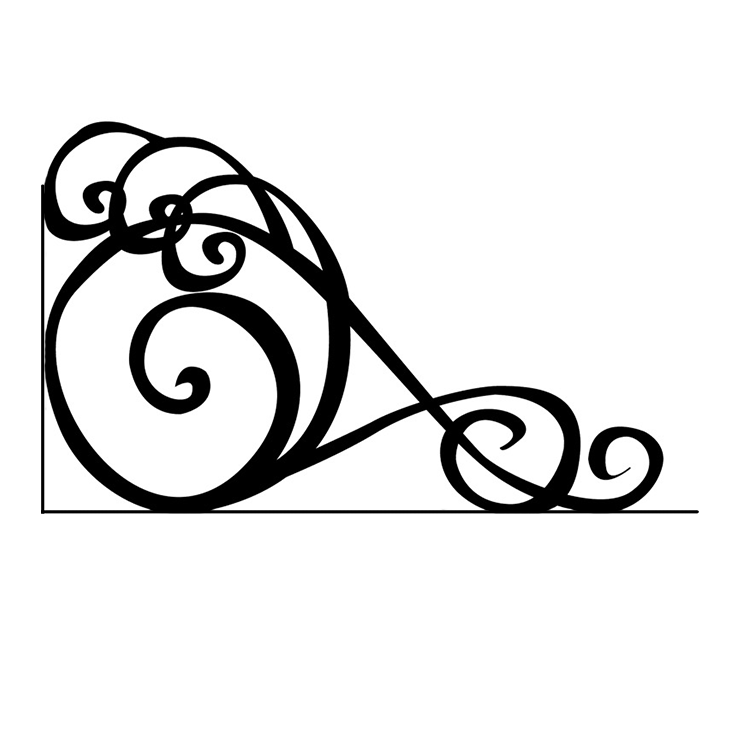 Кованые изделия в Туле | Кованый уголок УГ.013