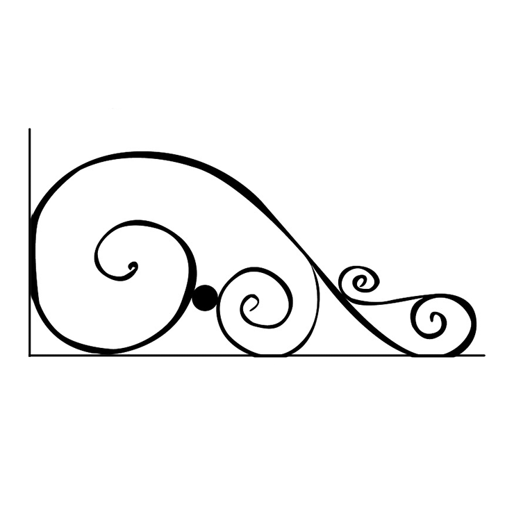 Кованые изделия в Туле | Кованый уголок УГ.009