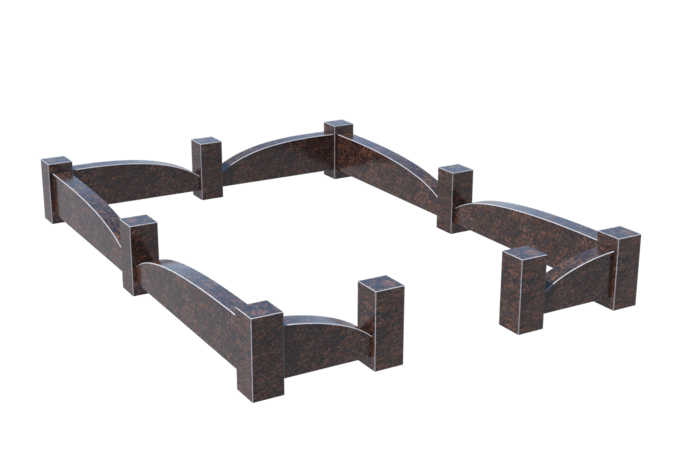 Цоколи на могилу в Туле | Цоколь на могилу №0043